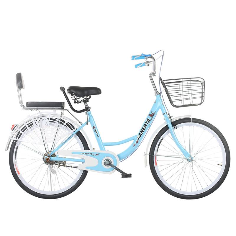 极速实心胎男女式轻便上班通勤代步单G车轻松出行老式淑女大学生