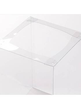 极速5pcs Transparent Birthdaxy Cake Box Plastic Cake Packagi