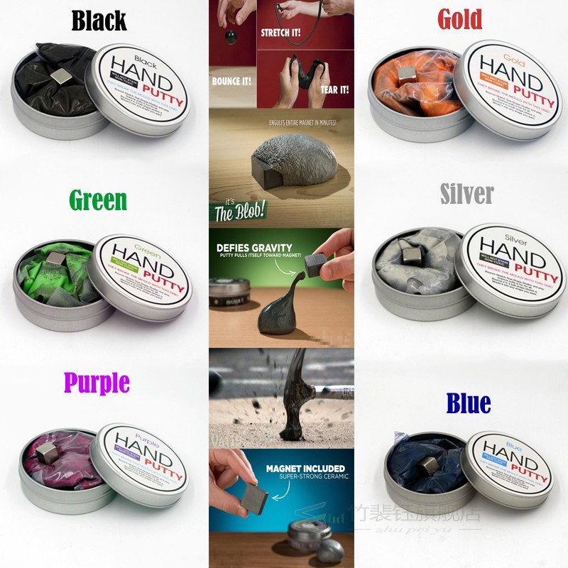 速发Brand Hand Putty Slime Magnetic Plasticine with Strong M