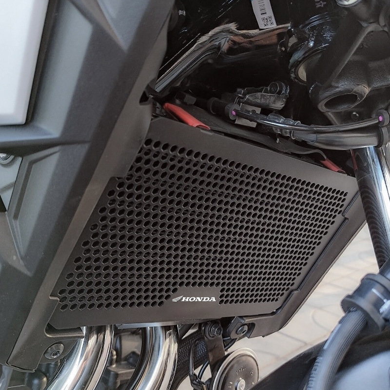 极速适用本田CB500XCB4t00XCB400F改装配件散热器保护网罩水箱护
