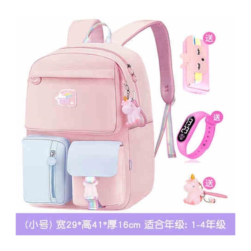 极速女大童书包五六年级女童二年级2021年新款轻便护X脊减负日式
