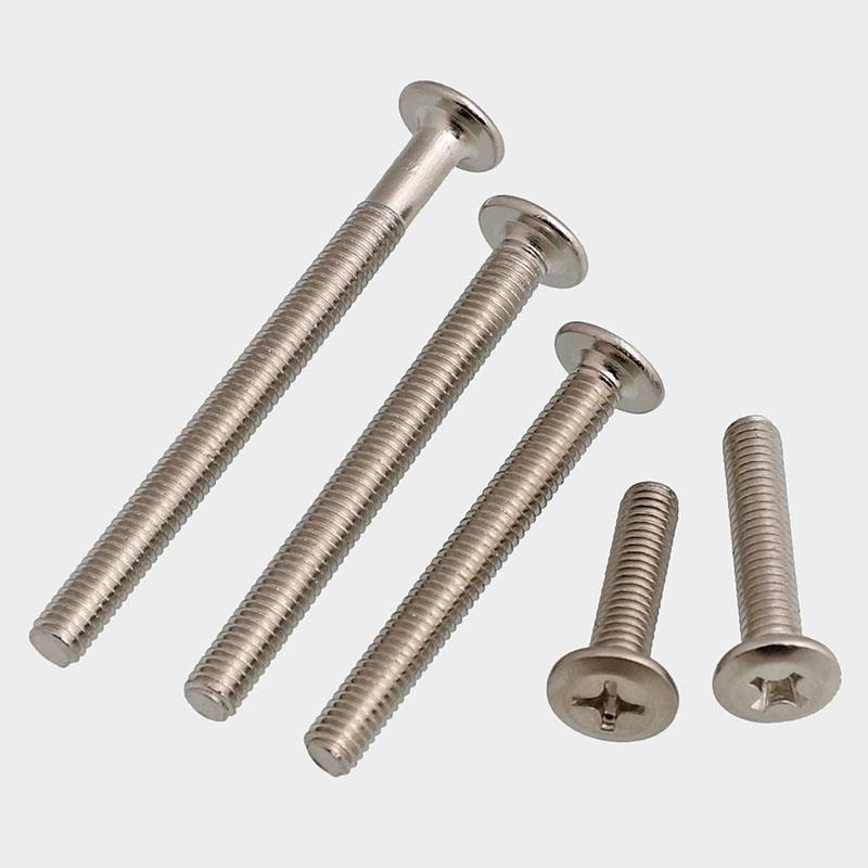 极速M6M8镀锌家具螺丝平圆头倒边十字螺丝螺栓*16x20x30x4X0x50x7