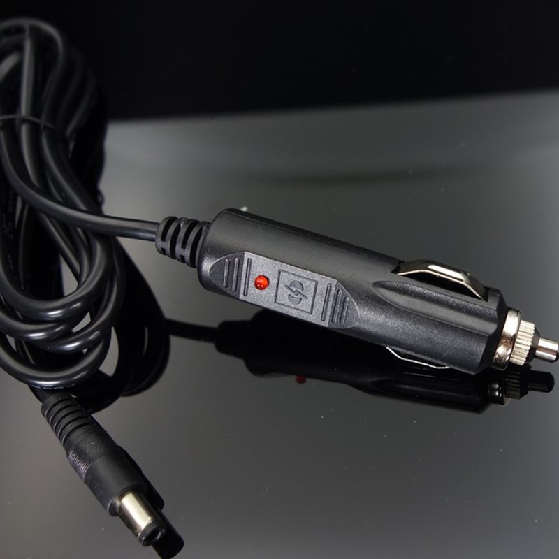 极速。汽车功放用电源线 汽车点烟器12V电源转DC5.5*2.5 .10A加粗