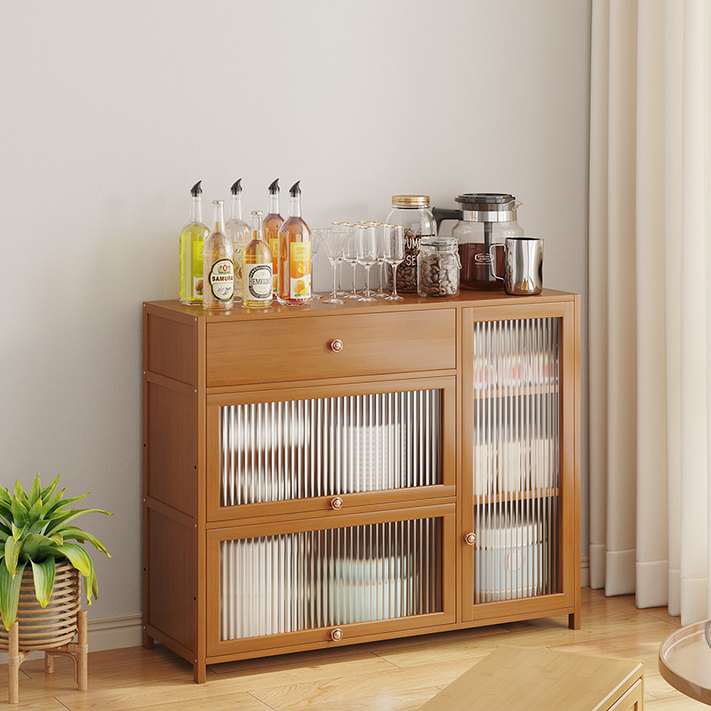 极速酒柜客厅靠墙餐边柜储物厨房橱柜子家用实木简T约现代简约餐,住宅家具,餐边柜,淘宝优惠券,粉丝福利购,淘宝优惠卷