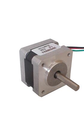 极速三拓3d印表机雕k刻机电机12v24v长28mm混合式1.8&deg;微型35