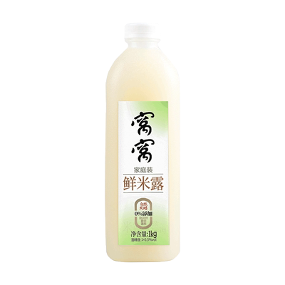 窝窝农家自酿鲜米露低度微醺