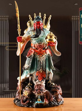 新品树脂武财神武王关公家用神像大摆件店铺工艺品关X二爷办公室