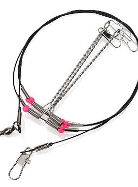 极速1Pcs Fishing Hooks Anti-Winding SwIivel String Sea Fishi