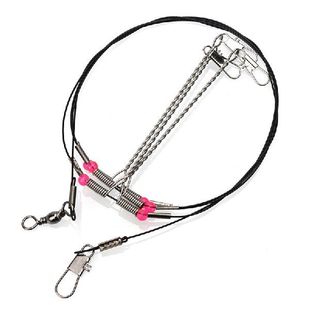 极速1Pcs Fishing Hooks Anti-Winding SwIivel String Sea Fishi