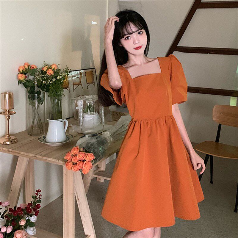 极速红色订婚连h衣裙夏季短袖回门礼服平时可穿小个子敬酒服新娘