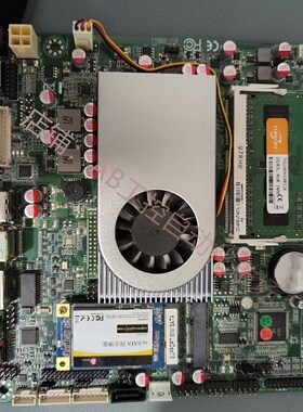 极速ZO-403f0UT-6C1L工控小主板i3-4030U4 G内存120G固态17*17itx