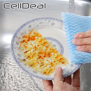 极速50 Pieeces of Lazy Daily Necessities Scouring Pad Rolls