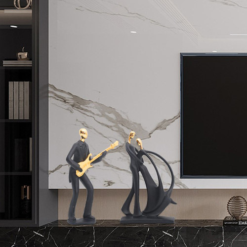 极速Home Decor Resin Sculpture Character Statue LTiving Room