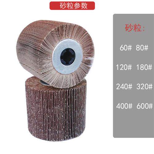 极速不锈钢拉丝机k用拉丝轮砂布轮砂纸轮抛光打磨轮百叶片轮沙布