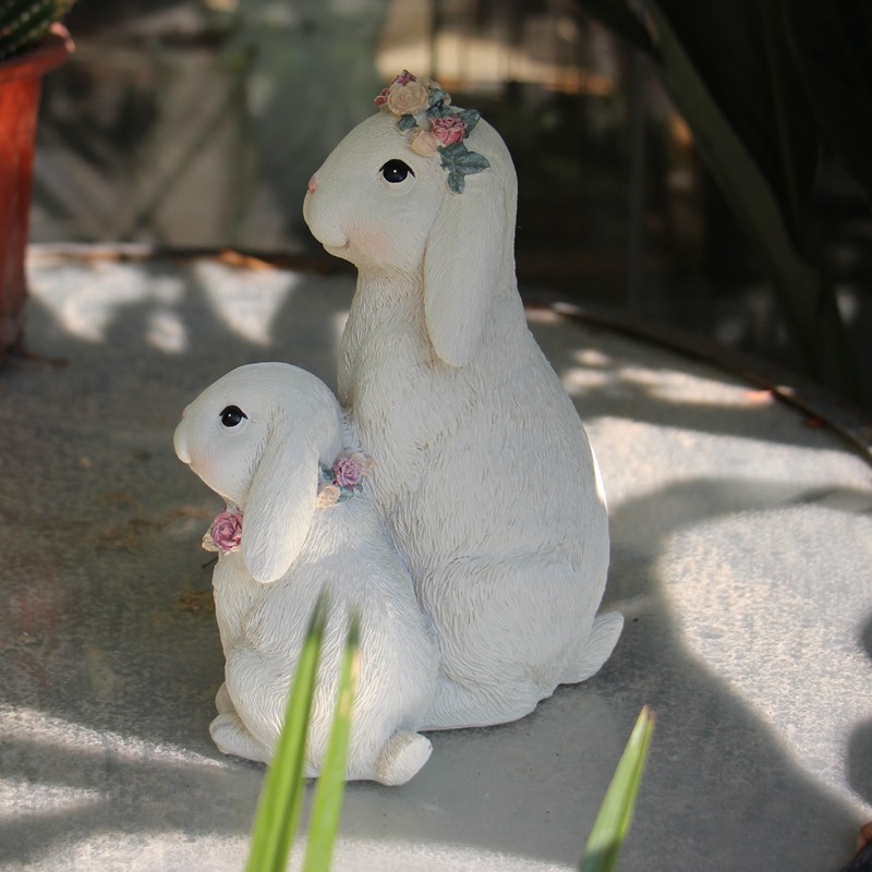 极速卡通可爱兔子摆件户r外花园幼儿园草坪阳台露台民宿造景观装,家居饰品,装饰摆件,淘宝优惠券,粉丝福利购,淘宝优惠卷