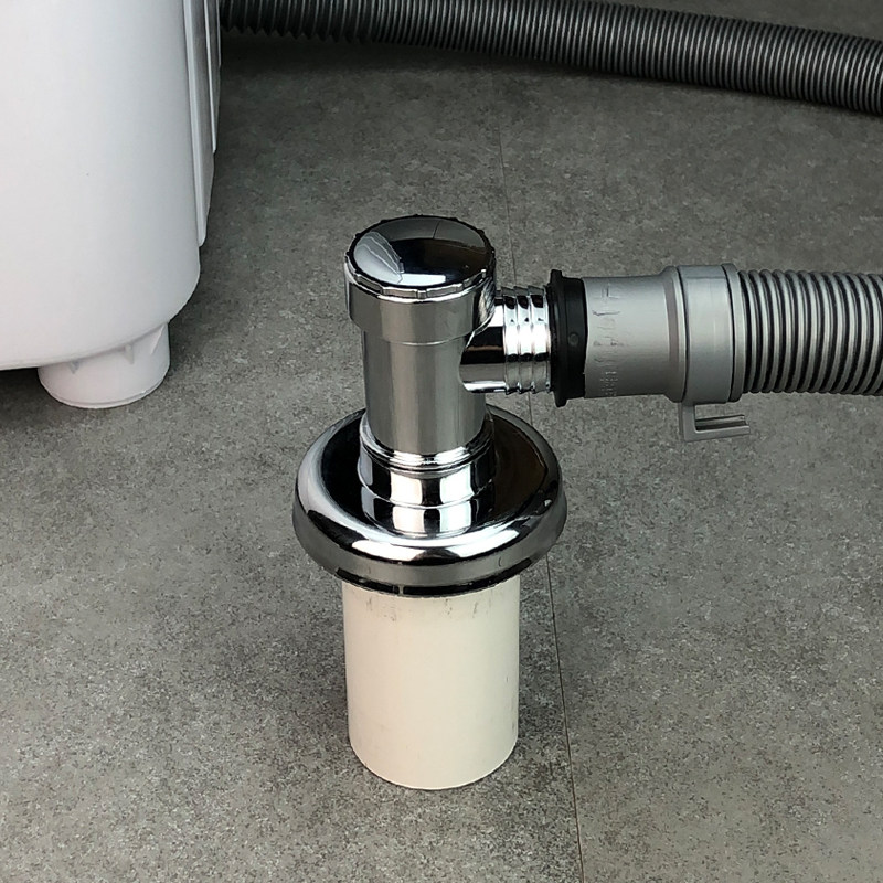 极速洗衣机下水道防返水止回阀下排水管转L换接头反水回水厨房三