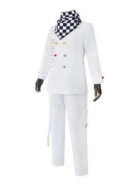 极速Danganronpa V3 Kokichi Oma Uniforms ScNarf Anime Cloak C