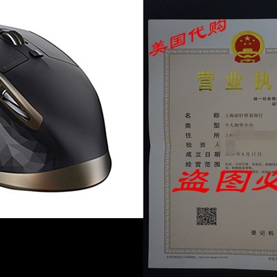 极速Logitech MX Master Wiureless Mouse, Large Mouse, Compute