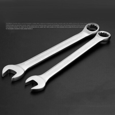 极速Flexible 6mm-12mm Double Head Ratchet SNpanner Combinati