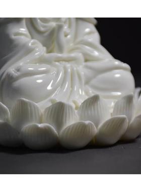 极速l档佛系观安世音汽车高摆件车E载内保平菩萨佛像车饰品家用坐