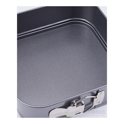 极速3PaCS Square Nnon Stick Spring Form Cake Baking Bake Tin