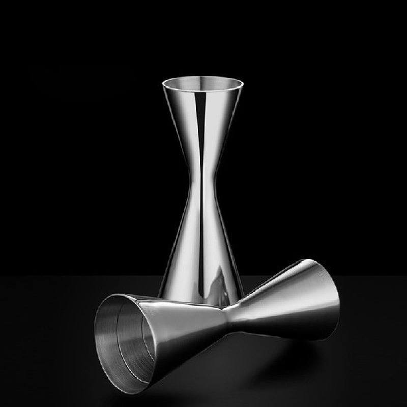 速发Stainless Steel Jigger Cup Bartenders Measuring Cups Bar