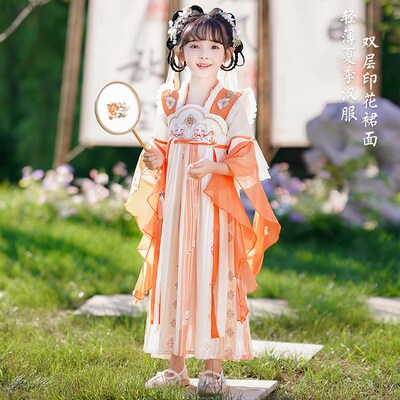 极速汉服公主女2024新款古风夏季唐制绝美仙气中秋W宋制春秋古装