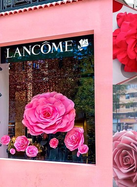 极速可上墙玫瑰巨型超大装饰活动布置商场装饰Q活动打卡点网红拍