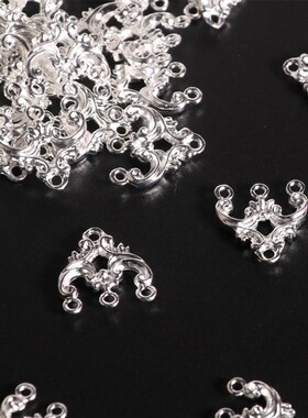 极速2PC Alloy Hollow Pendant Diy HanGdmade Decoration Materi