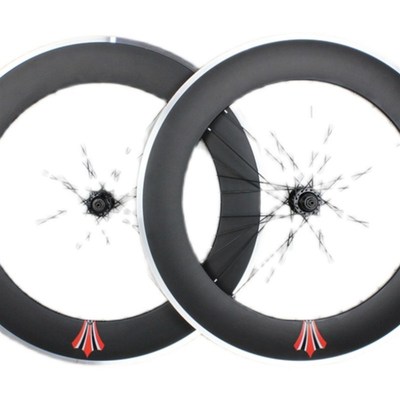 极速700c破风公路自行车铝合金刀C圈培林花鼓轮组90高前后轮子带