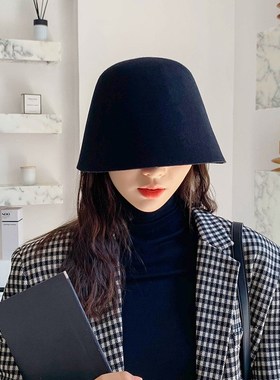 极速Vintage Bucket Hat Cap Panzama Women Men Vintage Winter