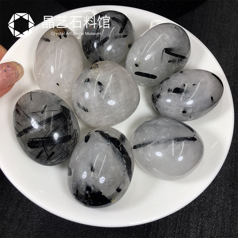 极速天然黑c发晶原石摆件黑碧玺水晶碎石大颗粒鱼缸花盆造景装饰,饰品/流行首饰/时尚饰品新,摆件,淘宝优惠券,粉丝福利购,淘宝优惠卷