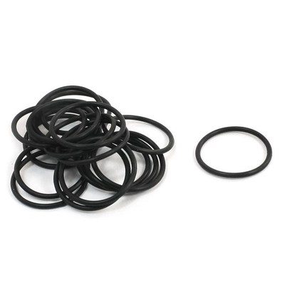 极速20Pcs 16mm x 1mm Metric Rubber Sealing Oil FilterX O Rin