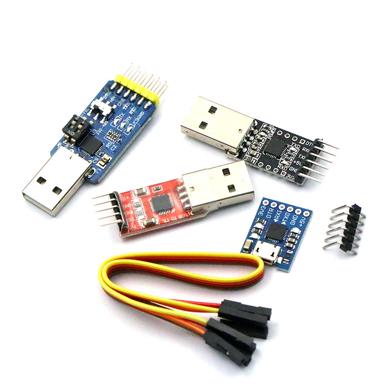 极速CP2102模块USB转TTL下载刷机B升级板UART六合一UBS转串口STC