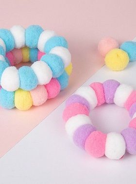 极速Cuate Pet Rainbow Fur Ball Collar Cat and Dog Collar