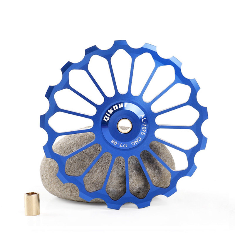 极速品陶瓷导f轮11T13t登山车后拨导轮15T17T大肌腿变速器张力齿