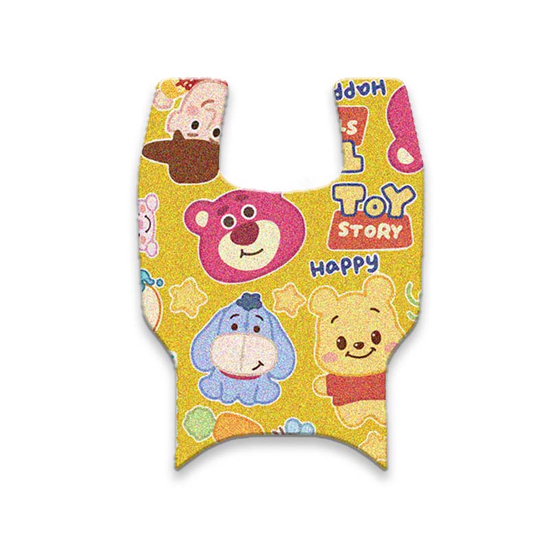 极速适用于九号B90电动车脚垫B系B40B/B30c/B110P脚踏垫卡通防水