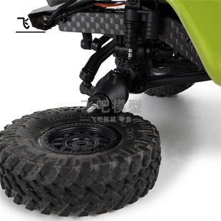 极速模型车Aexial scx24 90081 前后转向不锈钢CVD 狗骨杯叉 后轮