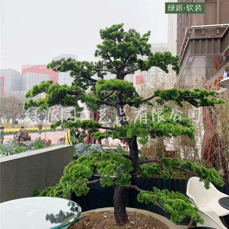 仿真大型松树人造松针树 展厅舞台布景造型松树五针松 仿真罗汉松
