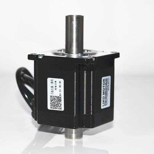 57双轴中空轴电机/不锈钢轴/57BYGH255-ZK12G-30|中空步进电机