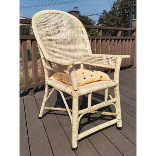 天然藤椅单人高靠背椅竹椅子老式老人椅办公椅电脑椅藤编休闲椅