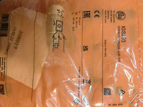 IFM易福门接近开关IGS293