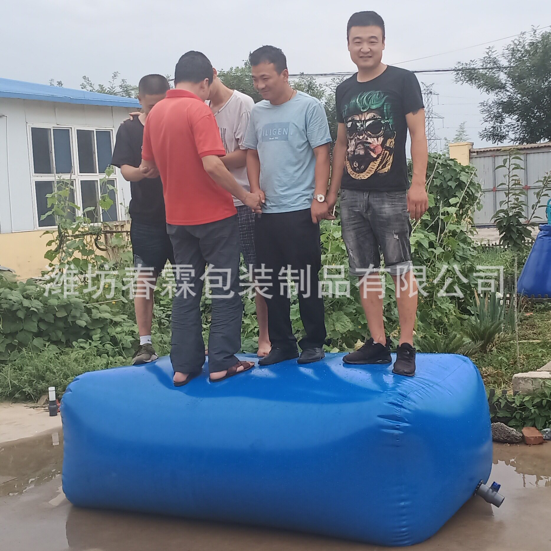 桥梁预压可折叠便携5立方储水袋