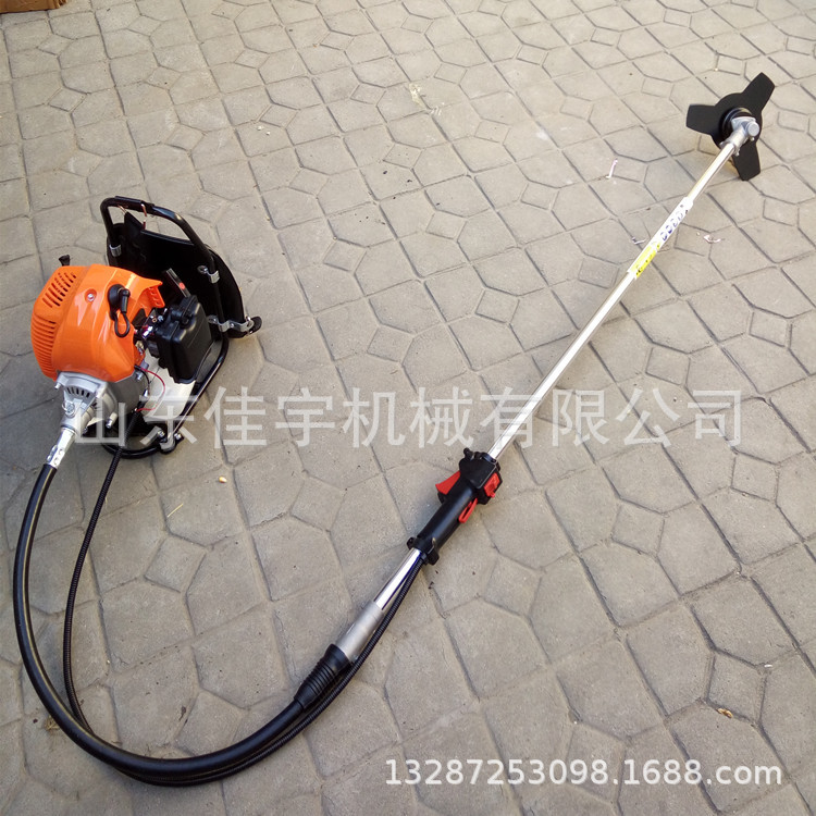 四冲程小型背负汽油除草开沟机