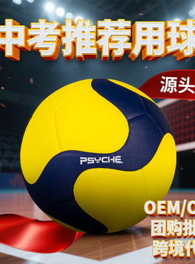 PSYCHE排球中考5号学生专用软式初中生小学生男女比赛训练PU排球