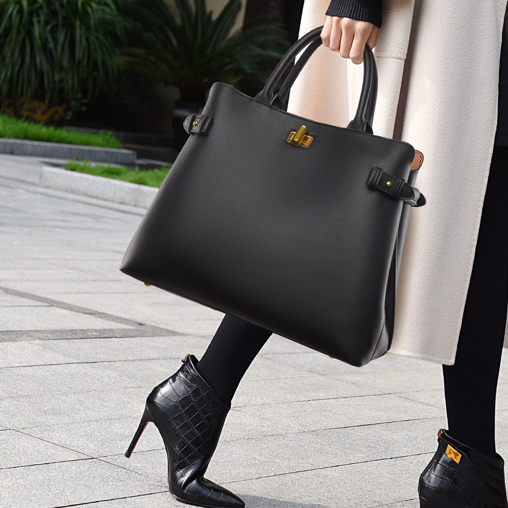 女士手提包百搭时尚水桶包软皮大容量通勤女包包高级感托特包,箱包皮具/热销女包/男包,通用款女包,淘宝优惠券,粉丝福利购,淘宝优惠卷