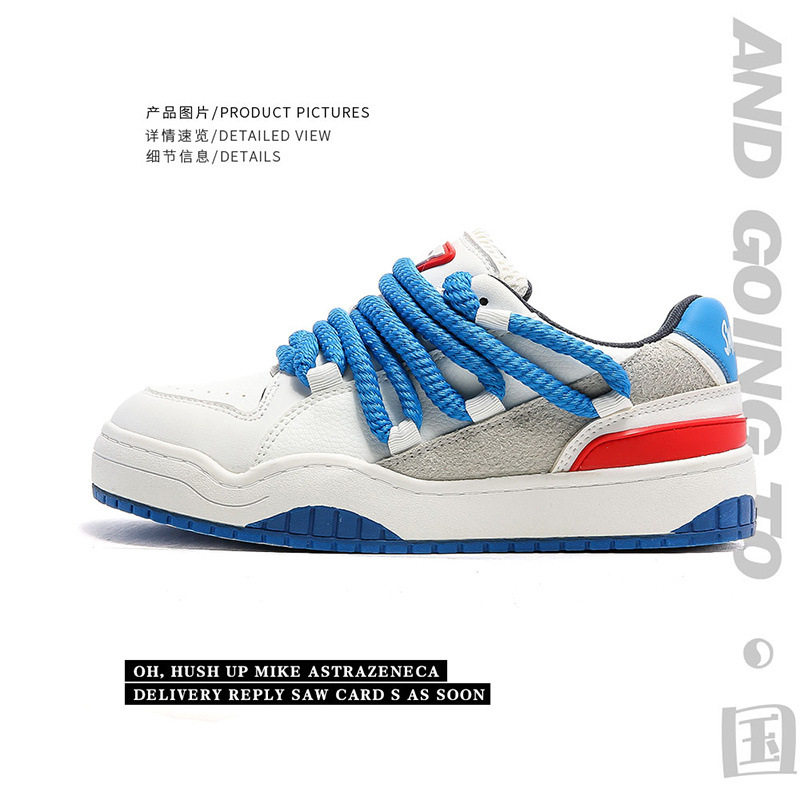 面包鞋男2024秋季板鞋时尚休闲鞋ins风潮流男鞋户外单鞋厚底滑板,流行男鞋,休闲板鞋,淘宝优惠券,粉丝福利购,淘宝优惠卷