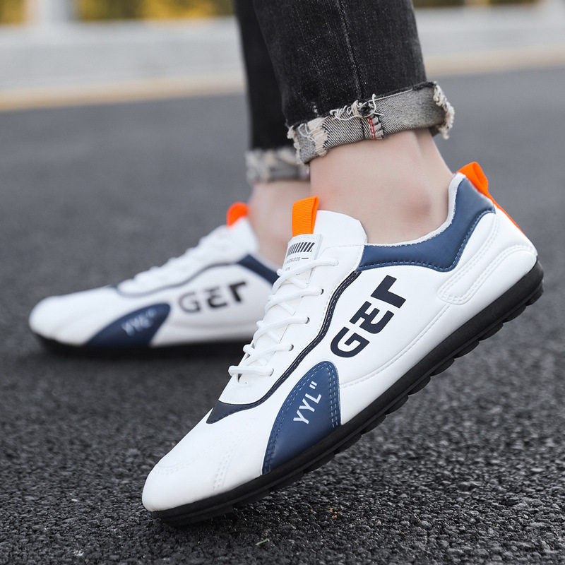 春季男鞋新款透气软底防滑鞋子男潮流百搭平底运动休闲板鞋豆豆鞋,流行男鞋,单鞋,淘宝优惠券,粉丝福利购,淘宝优惠卷