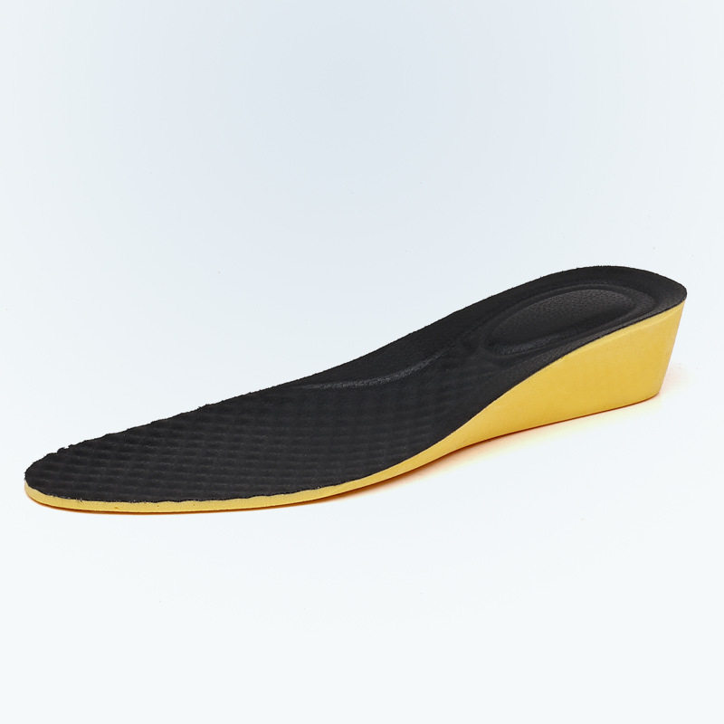 海波丽原装鞋垫男士皮鞋垫2.5cm舒适4cm透气乳胶隐形内增高全垫