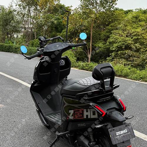 热销适用于c25款极核AE4/AE5/AE8改装铝合金车把镜复古手把镜防眩